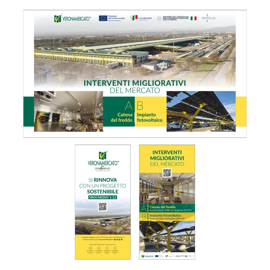 Verona Mercato - Pannelli per stand Fiera Fruit Logistica (Berlino)